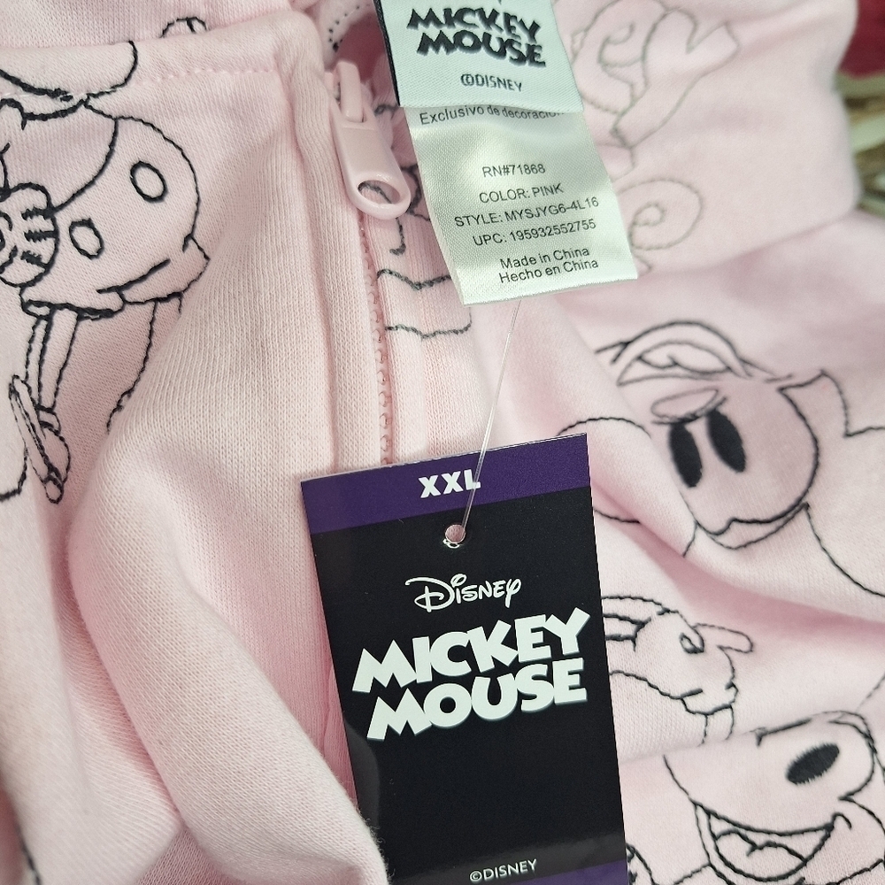 Pink Mickey Mouse Hoodie - Picture 5 of 5